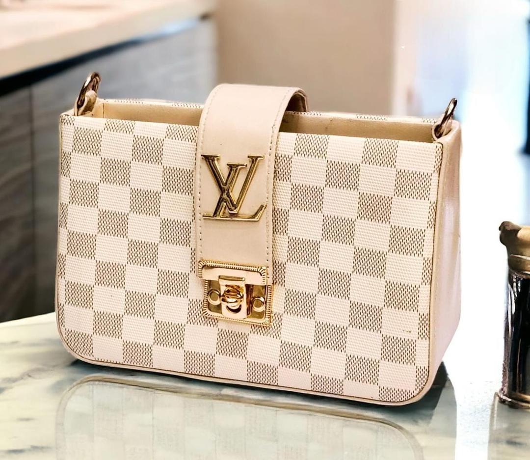 Louis Vuitton Girls Hand Bag- Colour Off White