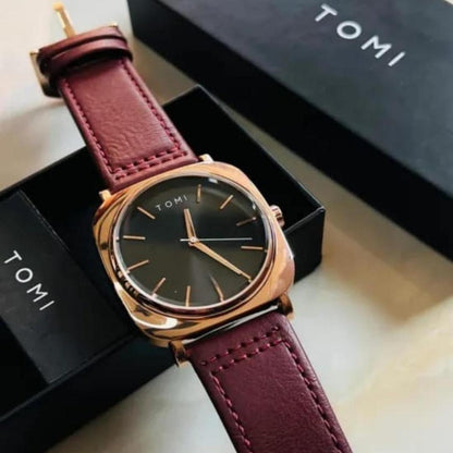 Tomi Men's Movement: Quartz, Water Resistant Watch