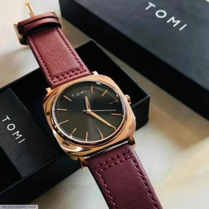 Tomi Men's Movement: Quartz, Water Resistant Watch