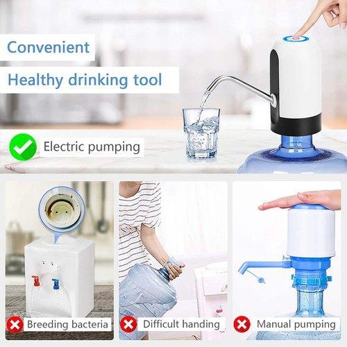 Portable & Rechargeable Electric Water Pump - 1 Pc for Hassle-Free Water Dispensing