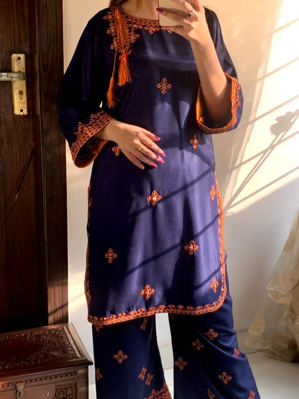 Balochi Embroidery 2pc Dress