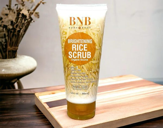 Bnb Brightening Rice Scrub Unveil Your Skin’s Rradiant Potential 200m