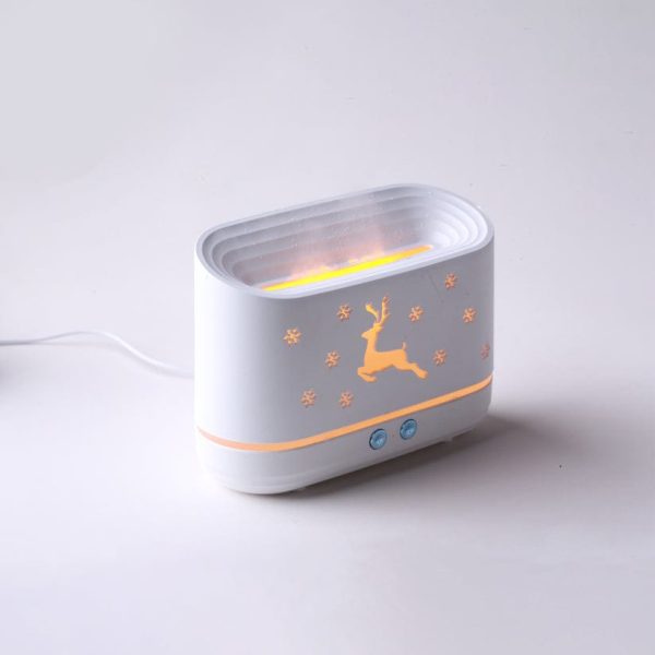 Flame Design Humidifier Essential Oil Diffuser For Bedroom Living Room Office